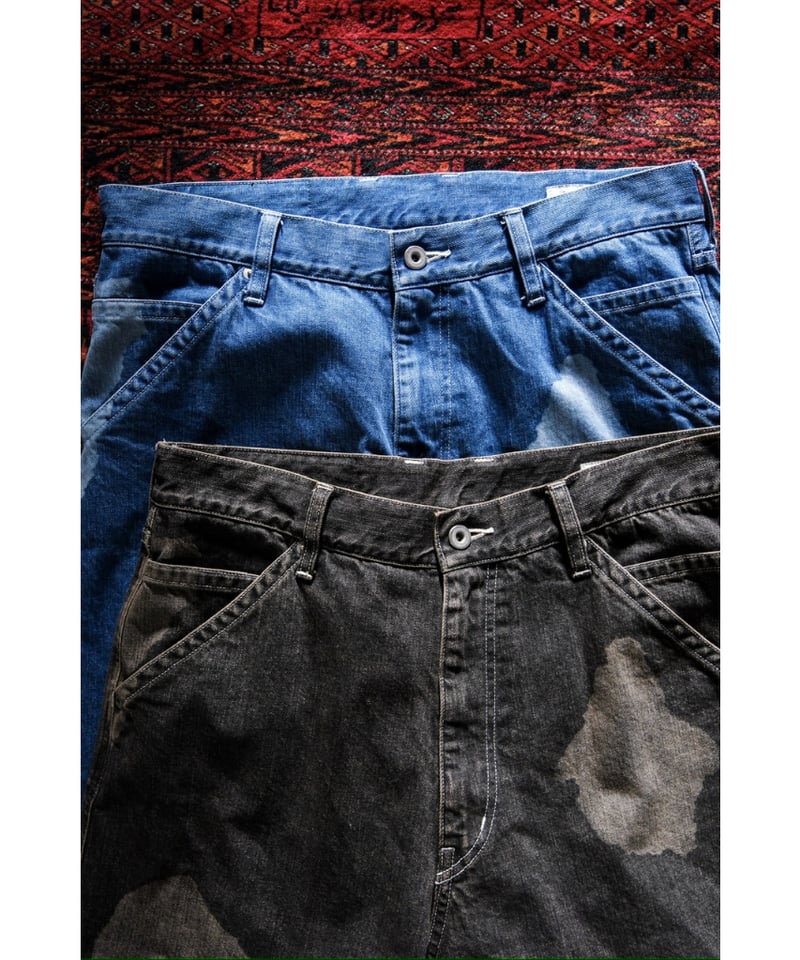 ENCOMING SPOTTED DENIM TROUSER | MusterWerk Sud.