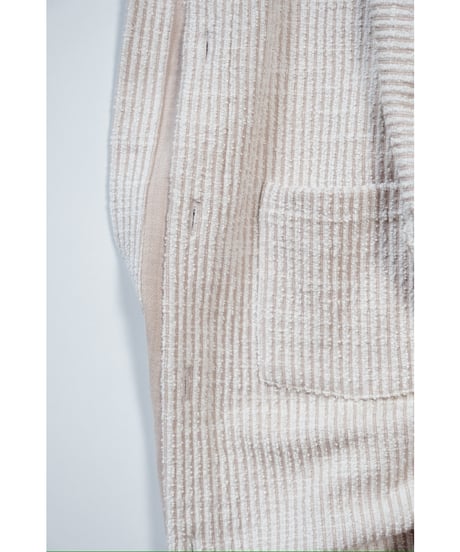 ANCELLM CUT STRIPE SHIRT