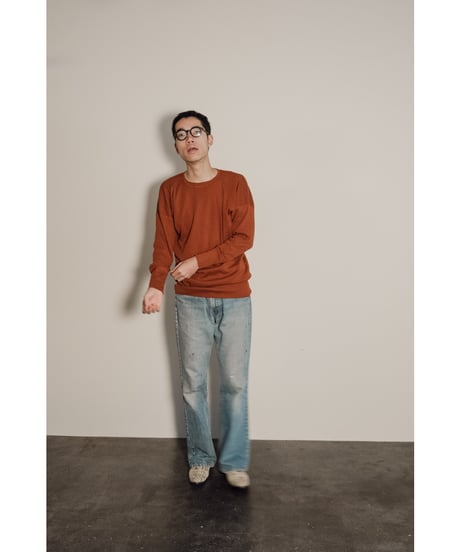Olde Homesteader "HEAVY WEIGHT RIB" CREW NECK SWEAT SHIRT