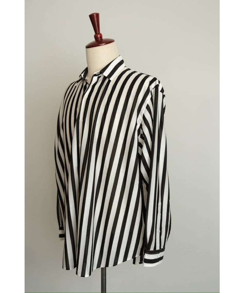 KANEMASA PHIL. 46G Atmosphere Stripe L/S Shirt