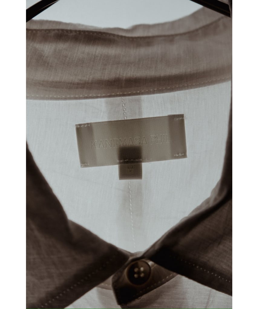 KANEMASA PHIL. 46G Artisan Crepe Jersey Shirt |