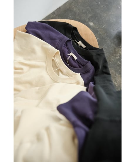 ULTERIOR "Exclusive" SOFT DRY SHORT LOOP TERRY SWEAT SHIRT