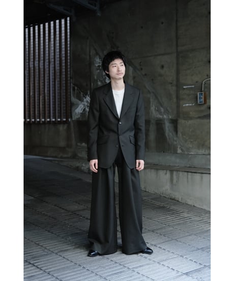DECHAMPS DOUBLE PLEATED PANTS