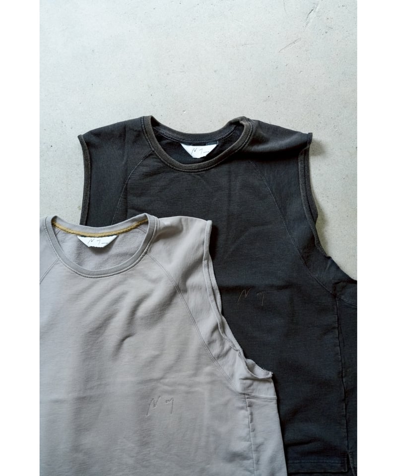 ANCELLM FADED SLEEVELESS T-SHIRT | MusterWerk Sud.