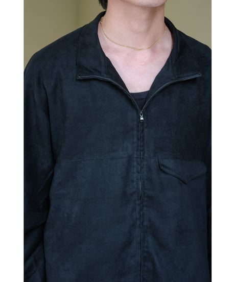 ANCELLM VEAGAN SUEDE KIMONO BLOUSON