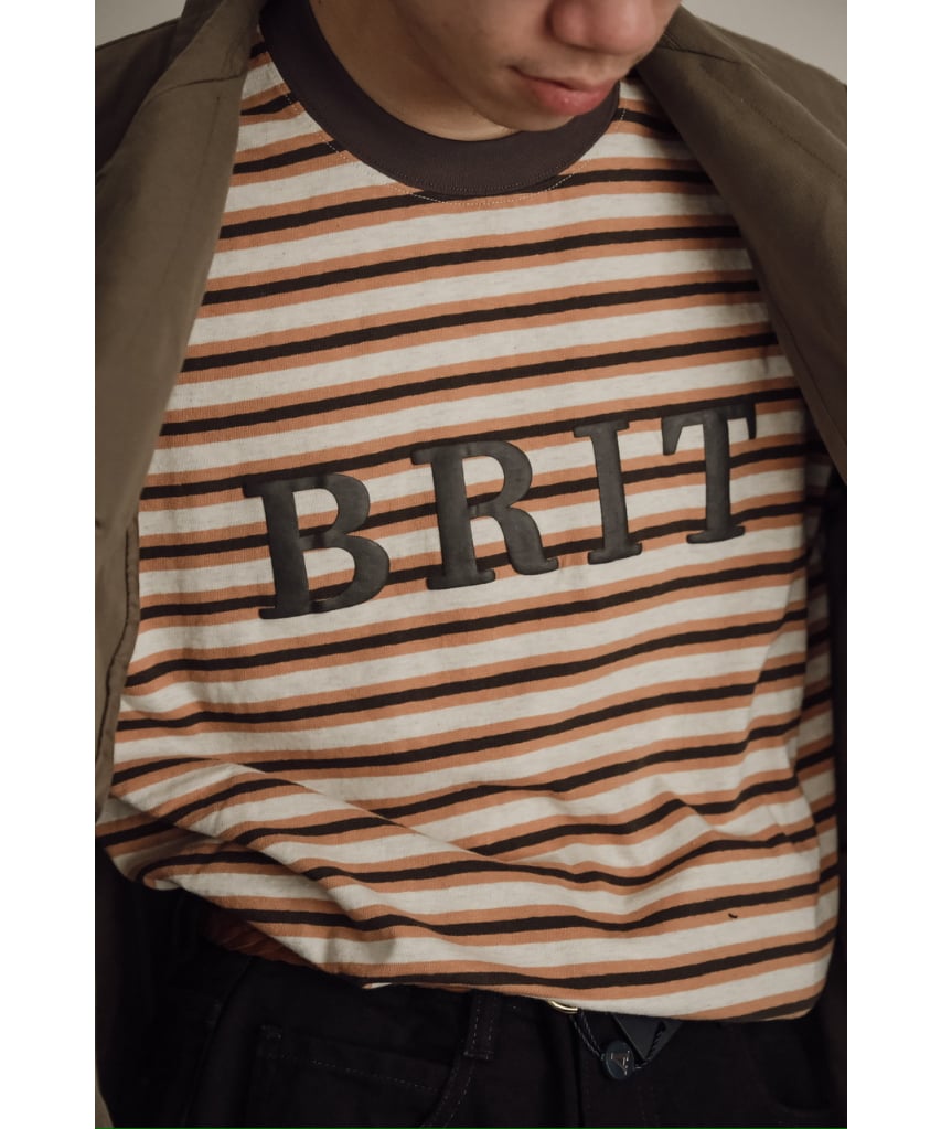 The DUFFER N NEPHEWS SHORT SLEEVE BORDER T-SHIR