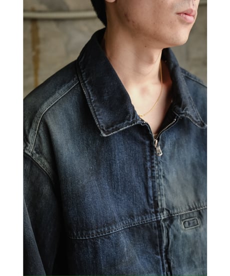 ANCELLM DENIM ZIPUP JACKET