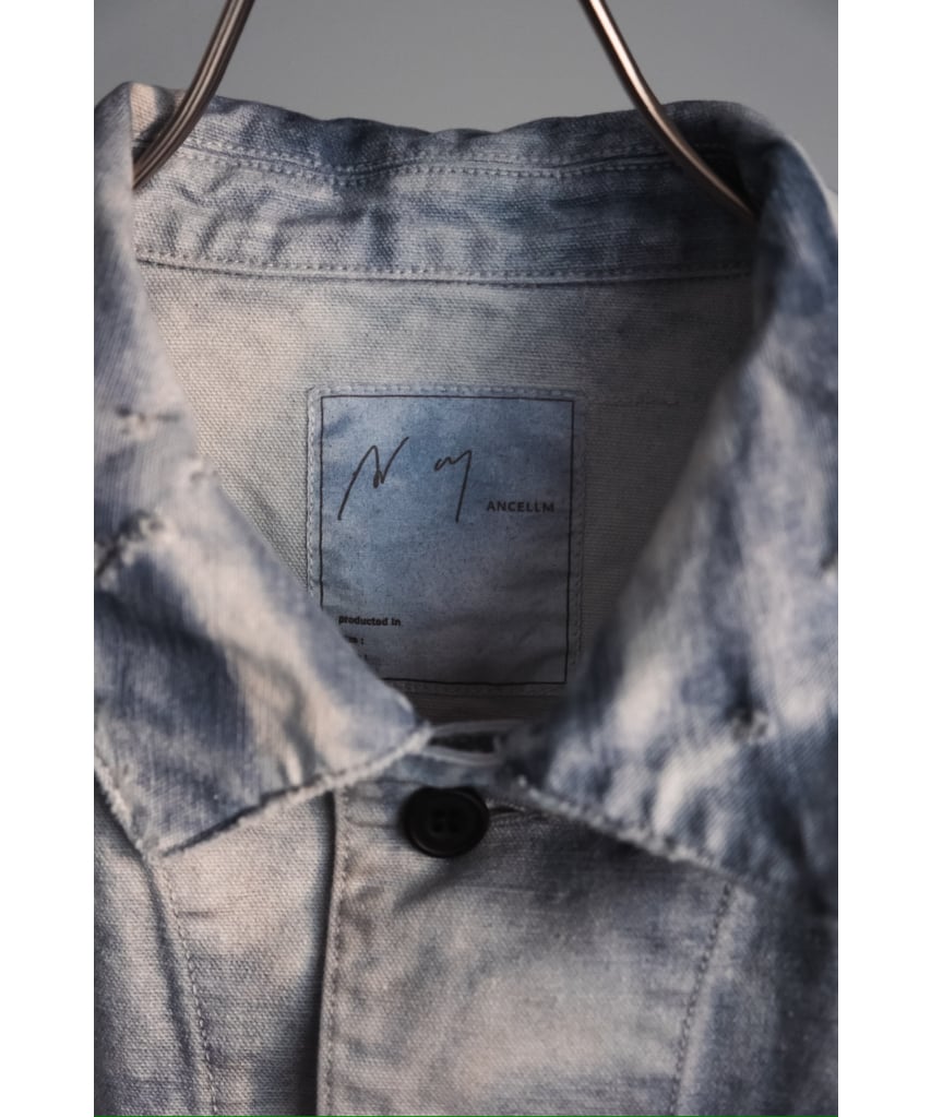 ANCELLM UNEVEN PAINT COVERALL | MusterWerk Sud. ANCELLM UNEVEN PAINT COVERALL | MusterWerk Sud.