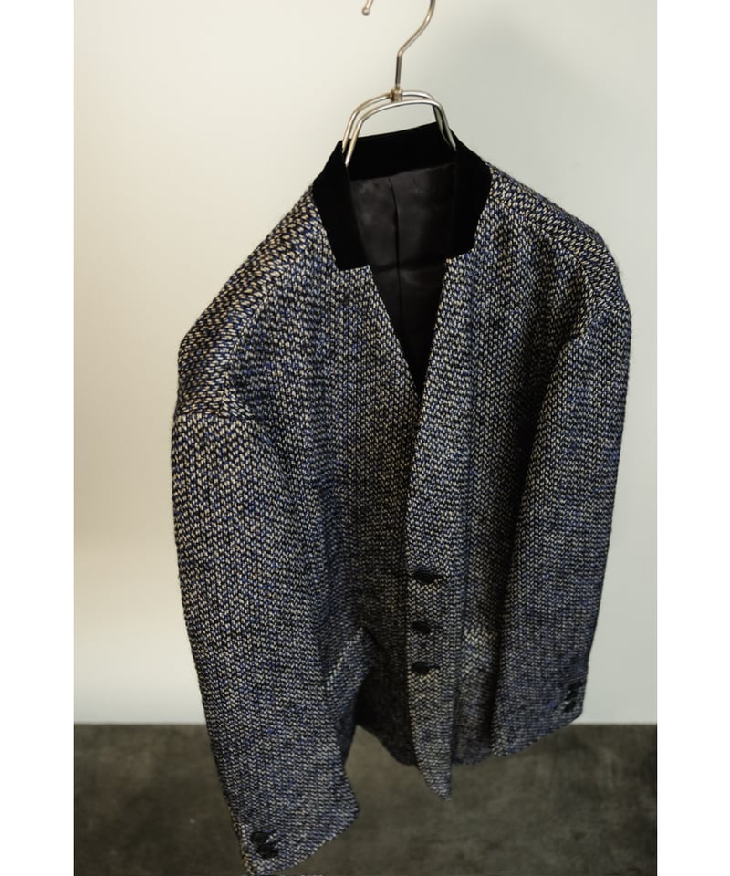ジャケット・アウター BISOWN MIXTWEED JACKET BISOWN MIXTWEED JACKET | MusterWerk Sud.