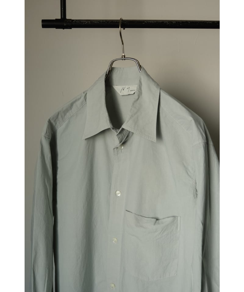 ANCELLM DYED SHRINK OVER SHIRT | MusterWerk Sud