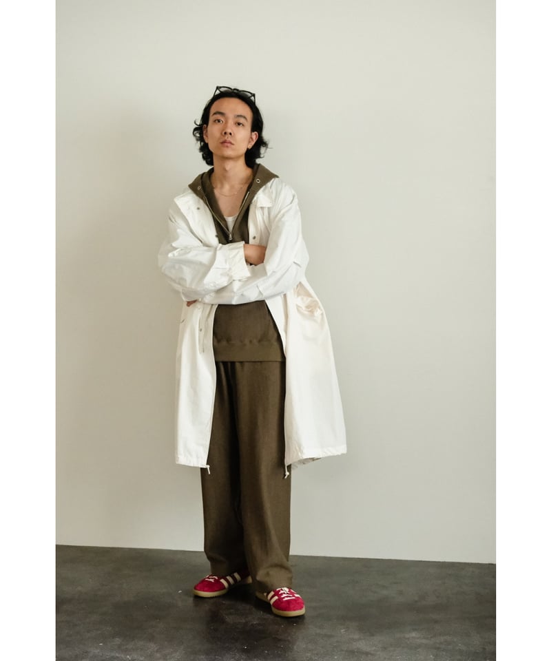 ULTERIOR FADED SILKY TERRY RW HALF ZIP HOODIE | ULTERIOR FADED SILKY TERRY RW HALF ZIP HOODIE |