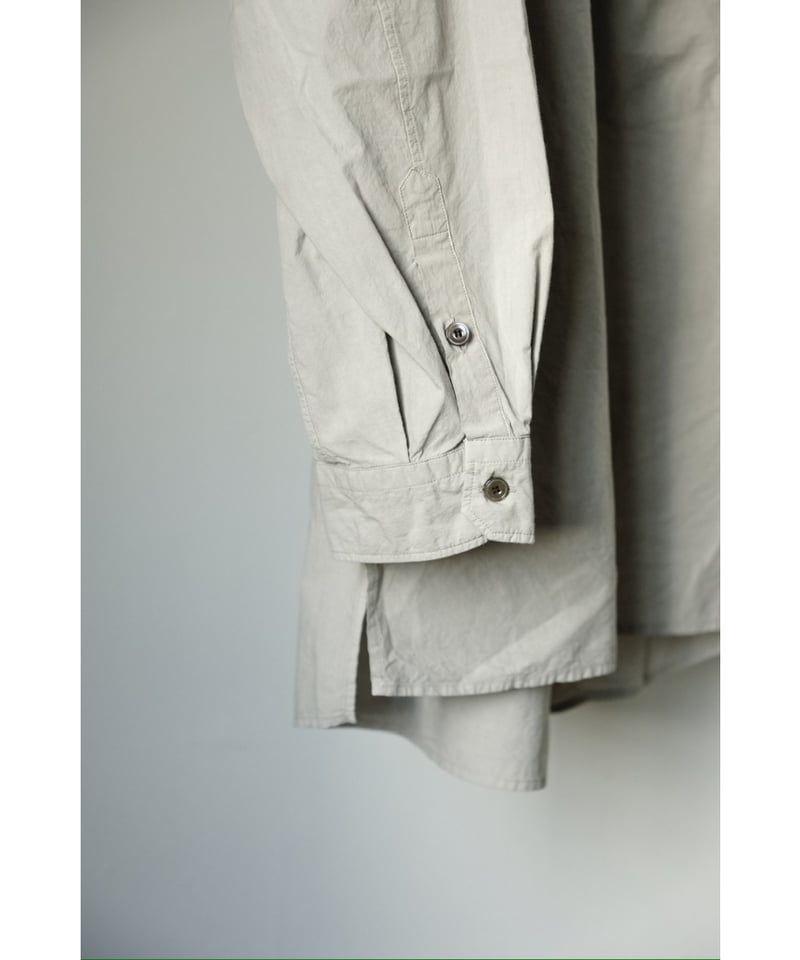 ANCELLM DYED SHRINK OVER SHIRT | MusterWerk Sud. ANCELLM DYED SHRINK OVER SHIRT | MusterWerk Sud.
