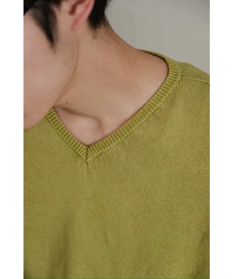 ENCOMING KNITTED V NECK JUMPER | MusterWerk Sud.