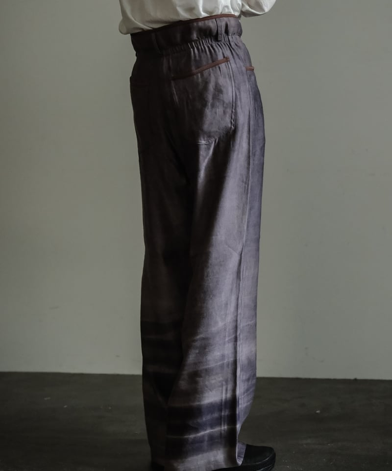 m's braque GATHERED WAIST WIDE PANTS | MusterWe