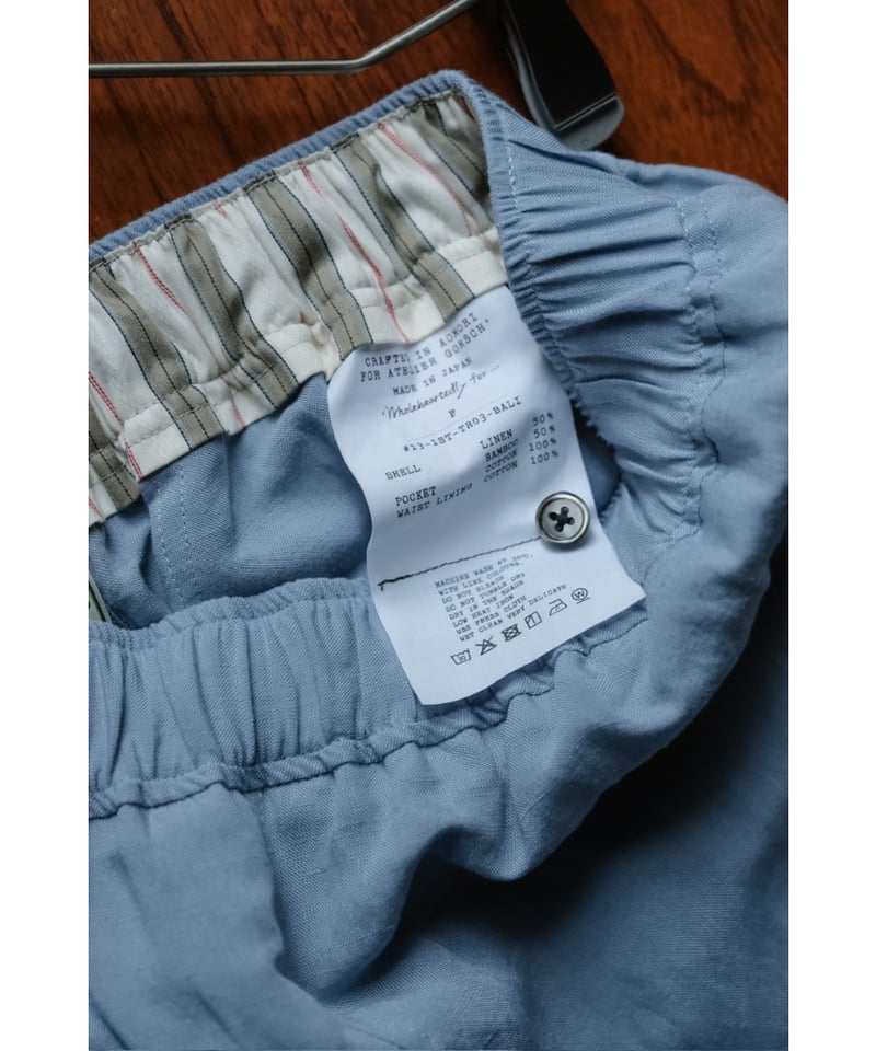 Gorsch Bamboo Linen Easy Trousers | MusterWerk 