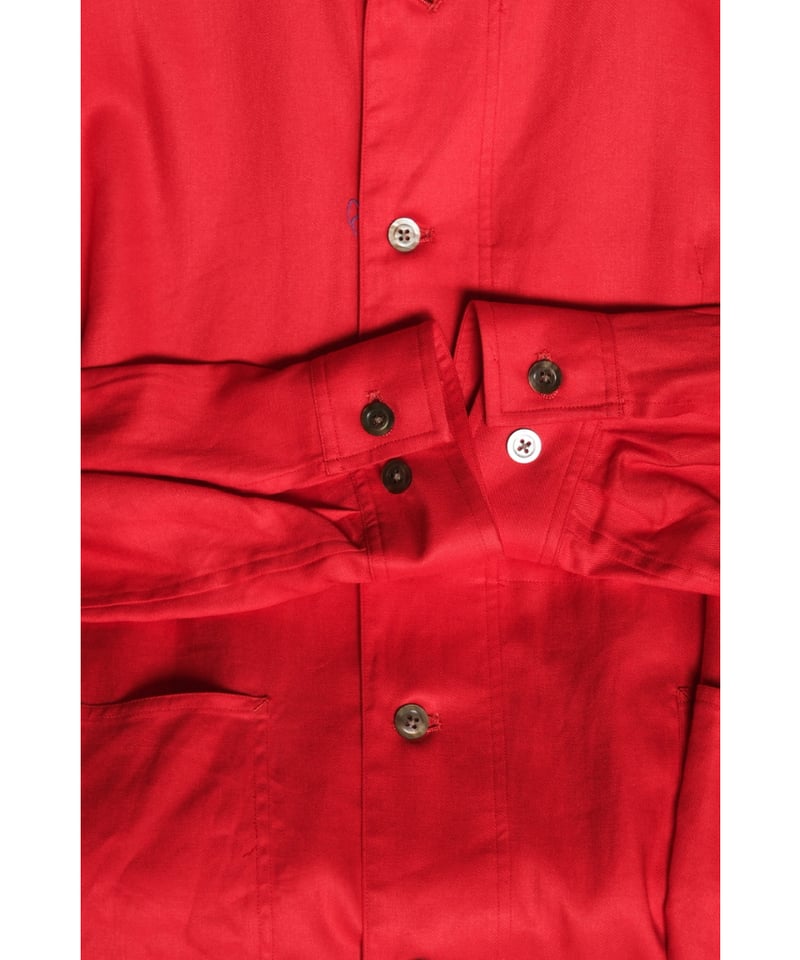 ULTERIOR RAYON LINEN TWILL WORK SH-JKT | Muster