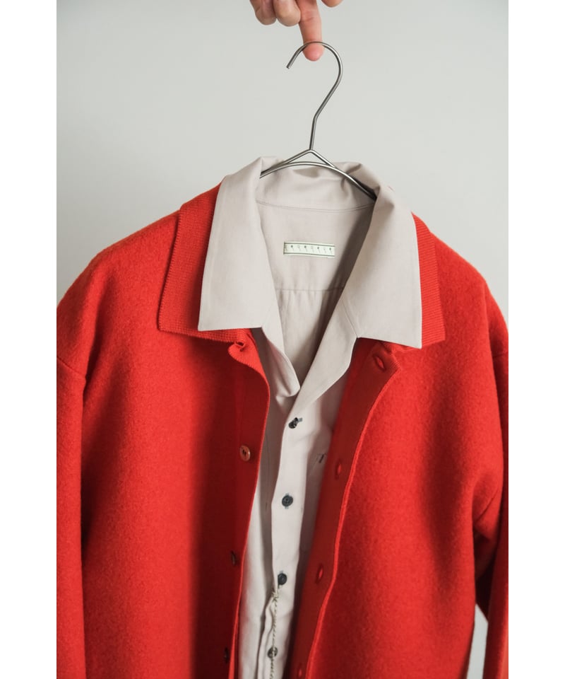 ULTERIOR SUPER MILLED FINE WOOL SH-CARDIGAN | M