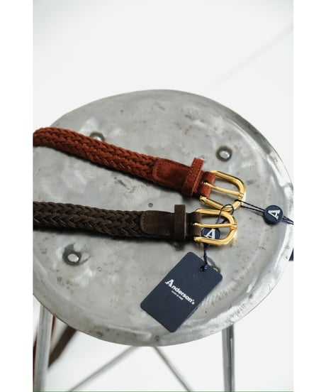 Anderson's "Exclusive" SUEDE MESH BELT