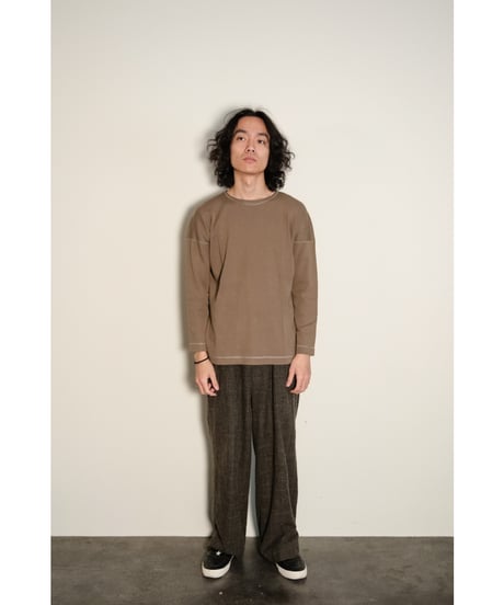 Olde Homesteader "HEAVY WEIGHT RIB" CREW NECK LONG SLEEVE