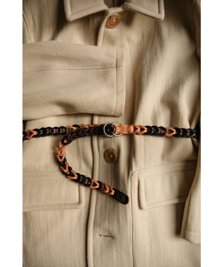 m's braque Full Hand Made Belt Boho 20 (il micio)
