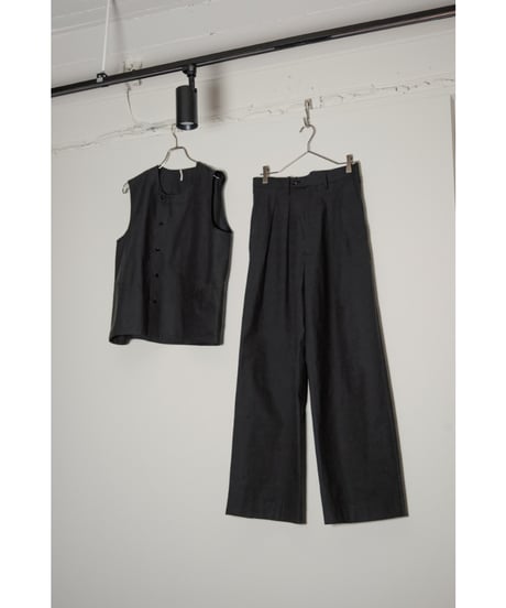 m's braque "Limited" TUCKED BAGGY PANTS