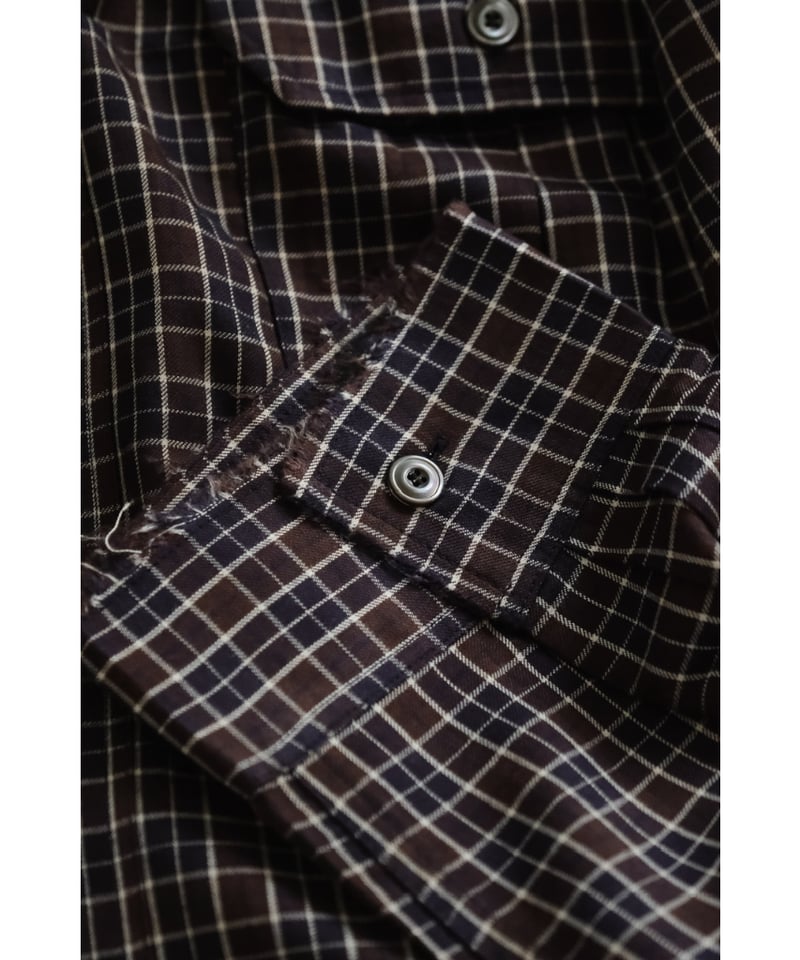 ANCELLM NEL CHECK OVER WORK SHIRT | MusterWerk