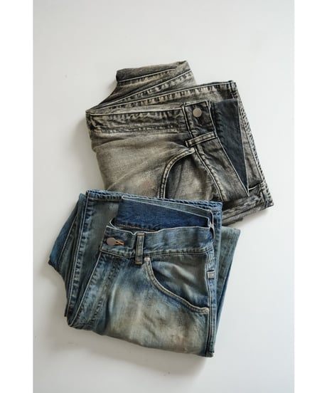 ANCELLM #01 MIDTAPERED 5P DENIM PANTS