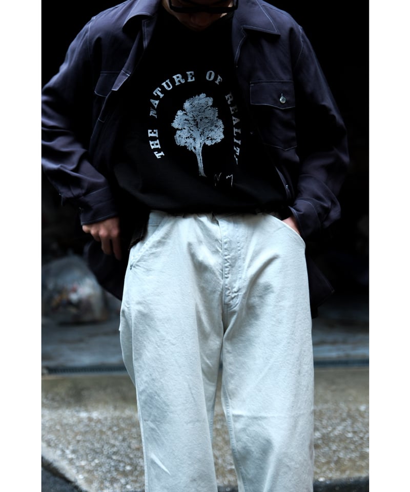 ENCOMING FADED DENIM TROUSER | MusterWerk Sud.