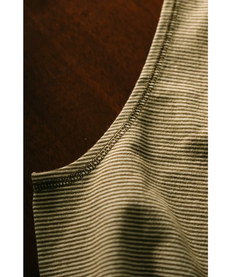 Olde Homesteader YOUTH MOIRE STRIPE JERSEY SLEEVELESS