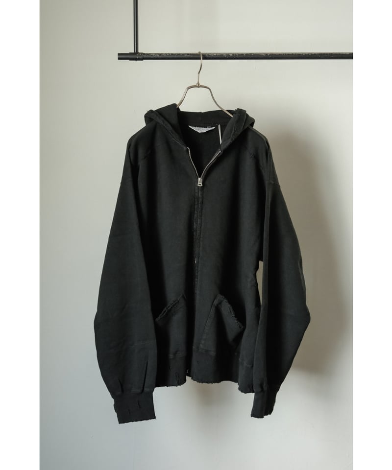 ANCELLM CRASH ZIP HOODIE | MusterWerk Sud. ANCELLM CRASH ZIP HOODIE | MusterWerk Sud.