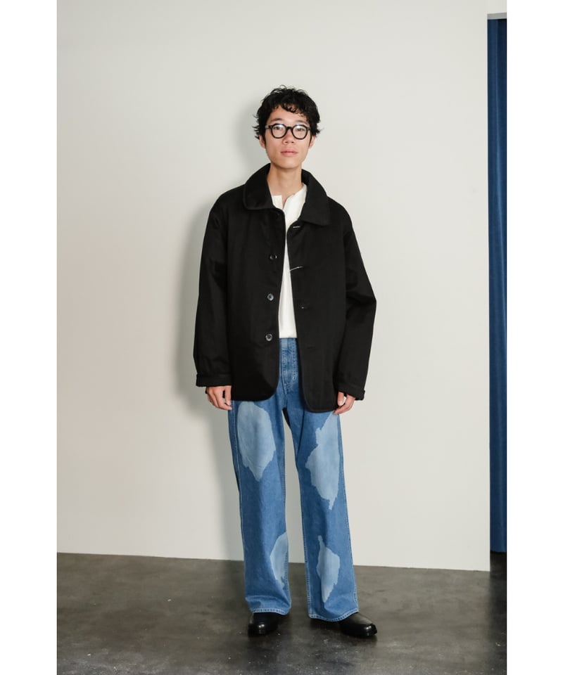 KANEMASA PHIL. 46G Quilted Stripe Blouson | Mus