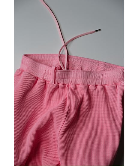 KANEMASA PHIL. 18G Heavy Weight Garment Dye Waffle Pants