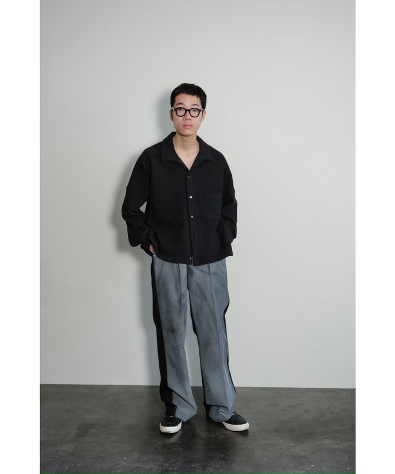 ANCELLM CUT STRIPE SHIRT | MusterWerk Sud. ANCELLM CUT STRIPE SHIRT | MusterWerk Sud.