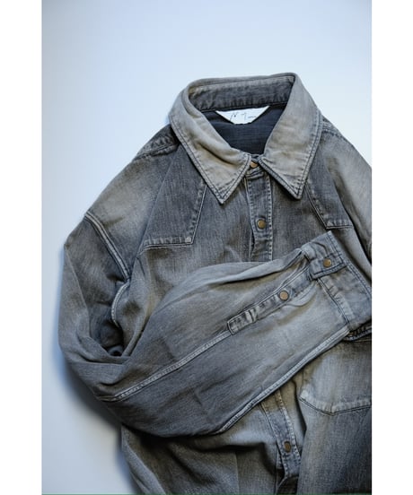 ANCELLM DENIM WESTERN SHIRT