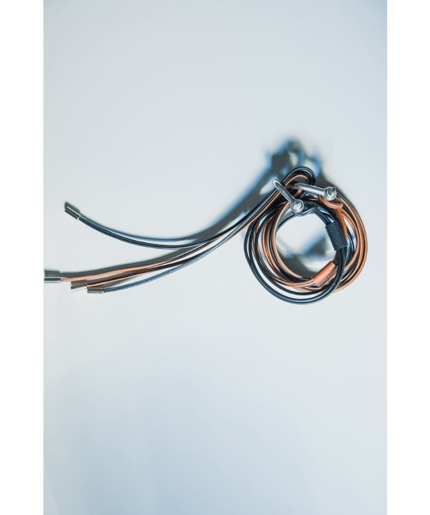 小物 ANCELLM LEATHER ROPE BELT LEATHER ROPE BELT (BROWN) – ANCELLM