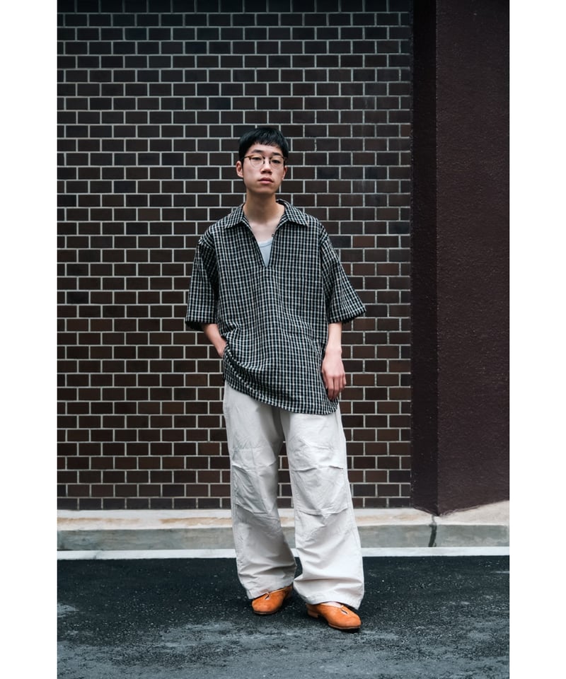 SAPEUR サプール OD Duck Shooting Shirt L 極美品 SAPEur OD DUCK SET UP サプール ダック セットアップの通販 by