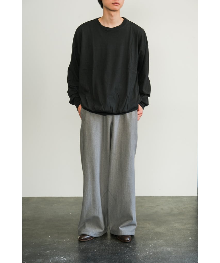 トップス 25aw barbell object bo top loose BLACK 25aw barbell object bo top loose BLACK - メルカリ