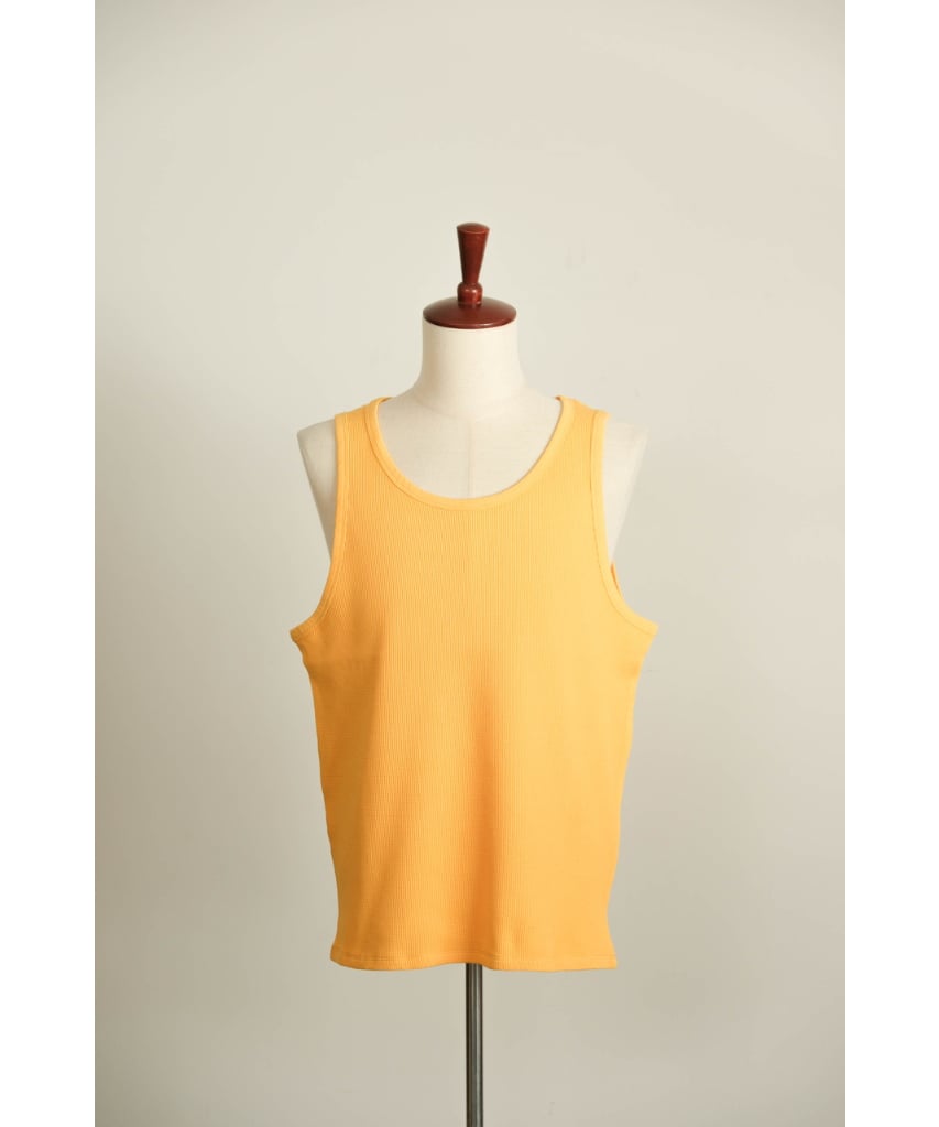 【KANEMASA PHIL. 】Waffle Tank Top（ECRU） KANEMASA PHIL. 】Waffle Tank Top（ECRU） - メルカリ