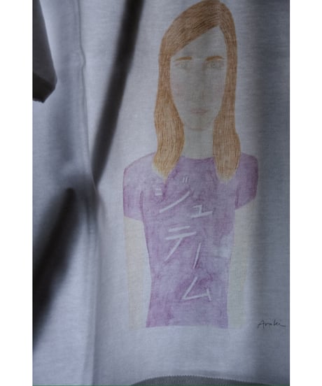 m's braque S/S PRINT T-SHIRTS - je t'aime -