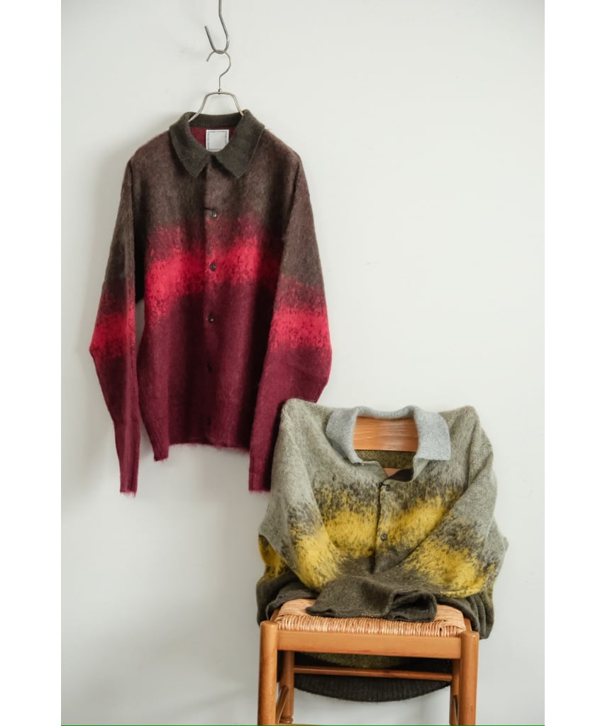 SASAKI SATORU Jacquard cardigan | MusterWerk Sud.
