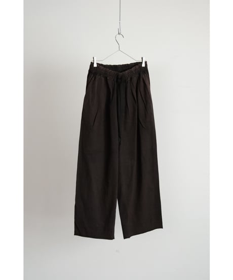 ANCELLM DRAPE WIDE EASY CUT SLACKS