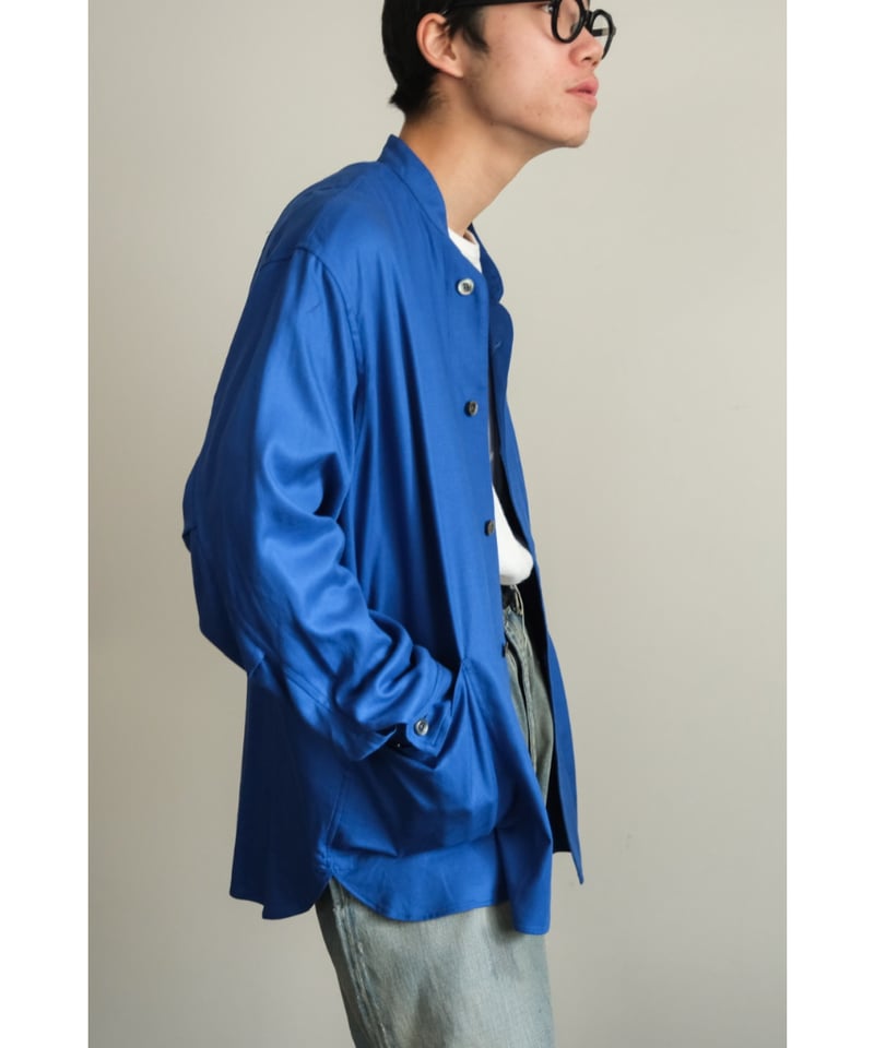 トップス ULTERIOR RAYON LINEN TWILL WORK SH-JKT ULTERIOR RAYON LINEN TWILL WORK SH-JKT | Muster