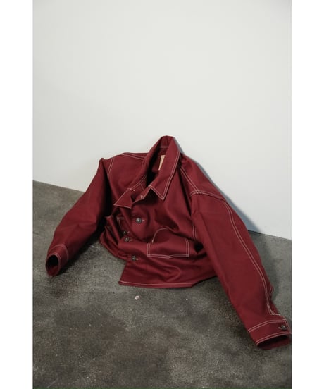 FAUVES "Exclusive" CARPENTER SHORT JACKET - CANVAS -