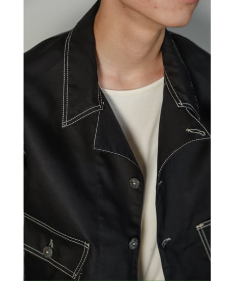 FAUVES "Exclusive" CARPENTER SHORT JACKET - CANVAS -