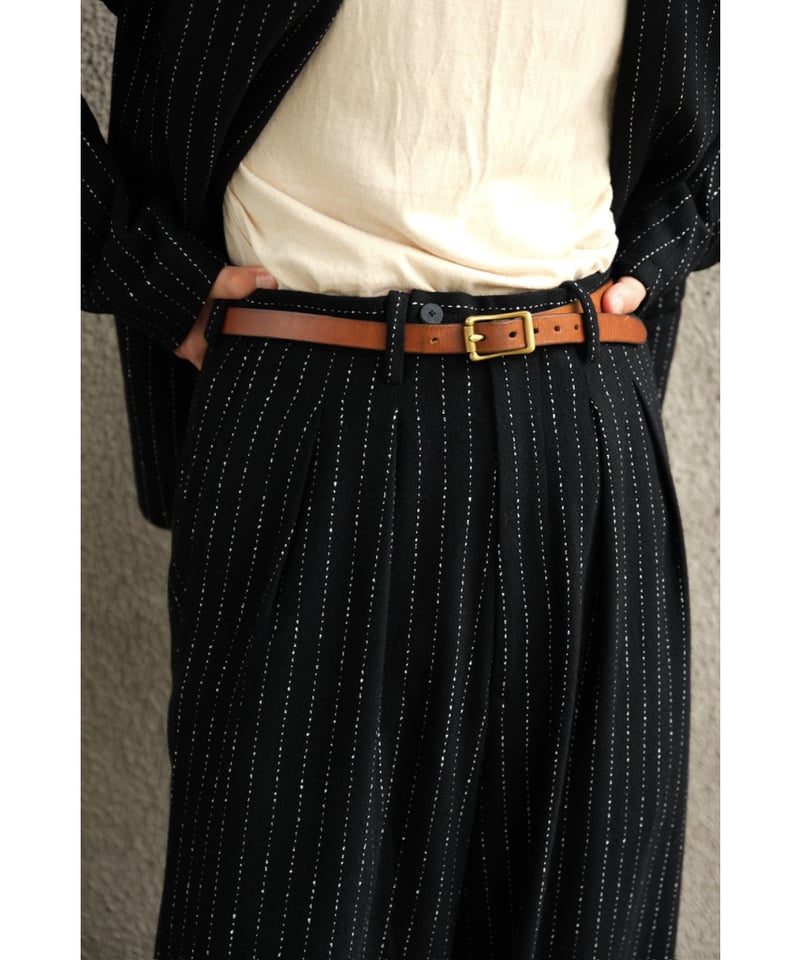 【24AW】m’s braque Ex. TUCK BAGGY PANTS m's braque 