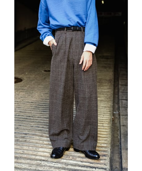 m's braque "Exclusive" TUCKED BAGGY PANTS