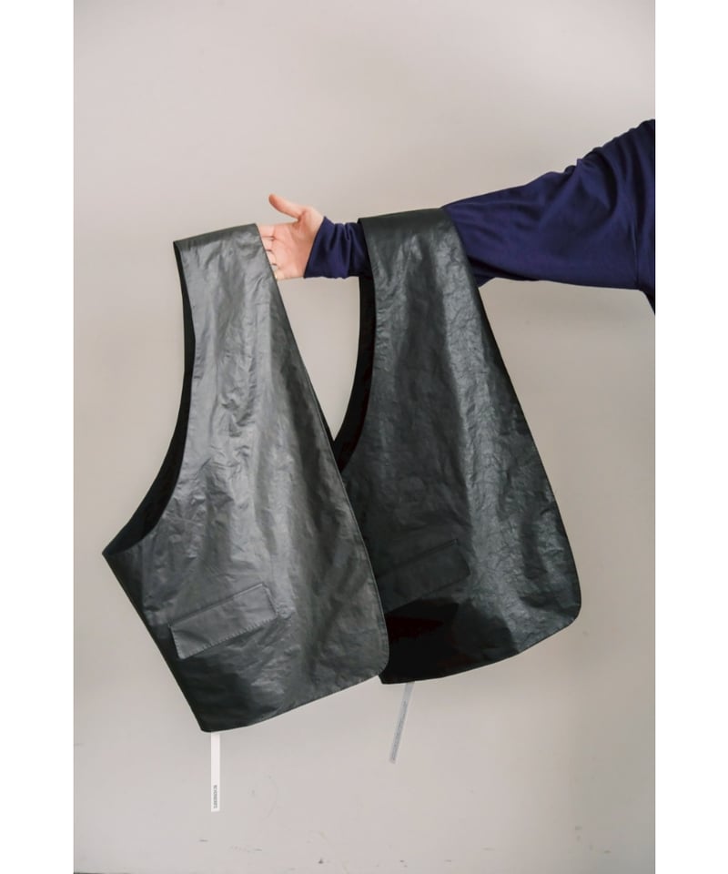 26SS REVERBERATE BAG VEST グレー REVERBERATE BAG VEST | MusterWerk Sud.