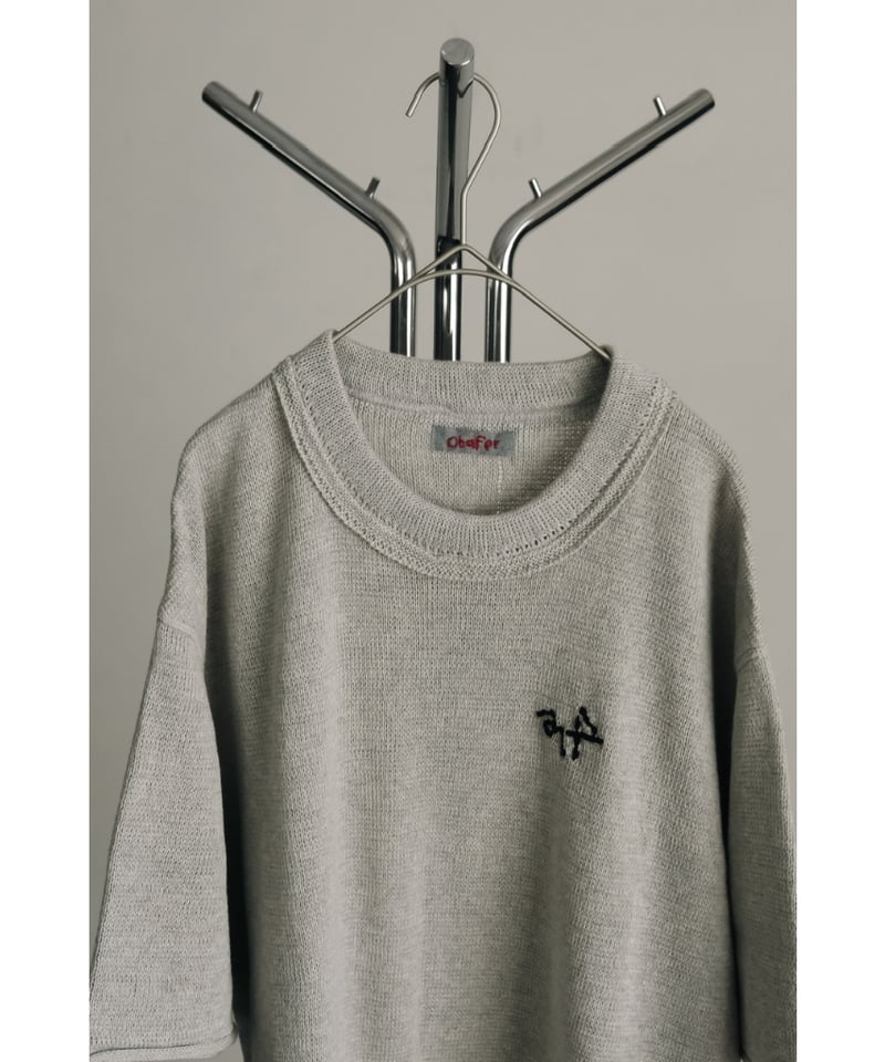 obafer Cotton knit T-shirt | MusterWerk Sud