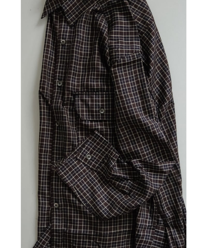 ANCELLM NEL CHECK OVER WORK SHIRT | MusterWerk