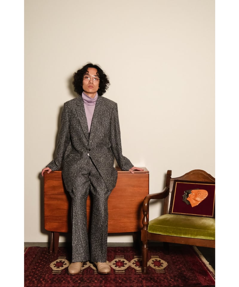 SASAKI SATORU LOW-WAIST TAILORED JACKET | Muste